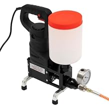 Grouting Machine, 1100W High-Pressure Concrete Crack Injection Pump for Leak Repair, Waterproofing, Tunnel & Construction 1.32 Gallon Capacity