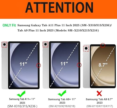 Coque Samsung Galaxy Tab A11+ pliable housse protection tablette 11" - 2