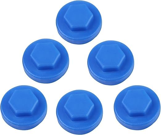 25 Pack Sky Blue Roofing Cover Caps 19mm | Plastic Screw Cover Caps for Roofing Screws | Fastener Covers for Metal Roof Polycarbonate Sheets PVC & Outdoor Construction Projects-picture-15