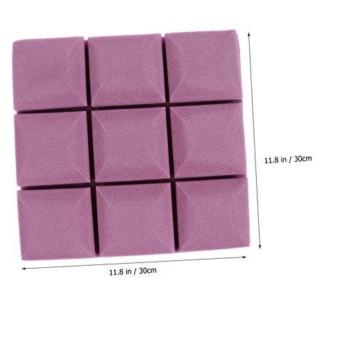 VANZACK 12PCS Paneles Acústicos de Absorción de Sonido y Aislamiento Ignífugo para Estudio de Grabación y Uso Residencial miniatura 2