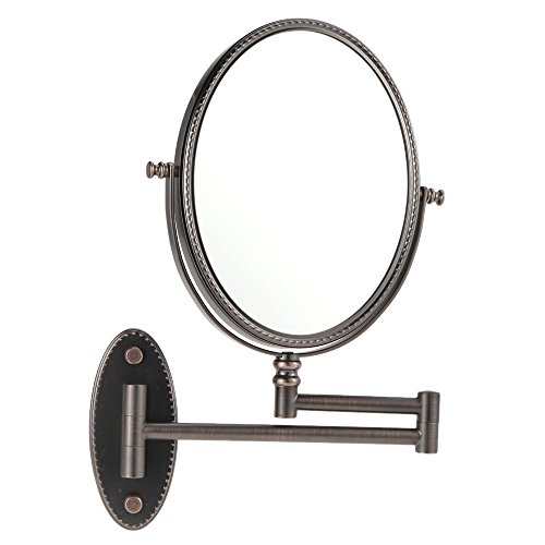 Anself Wall Mounted Mirror Bathroom Rotatable Dual Sided Hanging Makeup Cosmetic Mirror (Type 1)