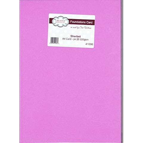 Creative Expressions Sherbet Card Stock A4 Cover