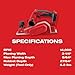 Handheld Planer for Milwakee 2623-20 18V 3-1/4-Inch Planer w/Bevel/Edge Guide, Up to 14,000 RPMs - Bare Tool