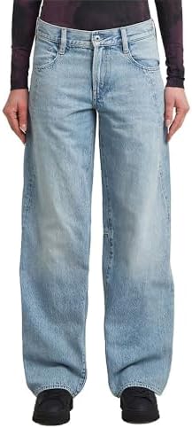G-Star Damen Contor 3D Loose Wmn Jeans, Mehrfarben (Sun Faded Pacific Blue D27745-d788-h466), 30W / 34L EU