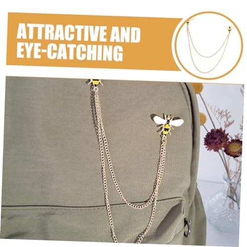 Broche abeille vintage pour accessoiriser un pull en maille - 4