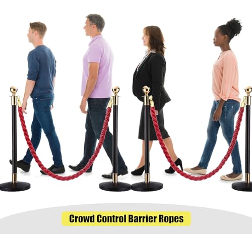 Barrière de file d'attente rétractable durable pour conférences