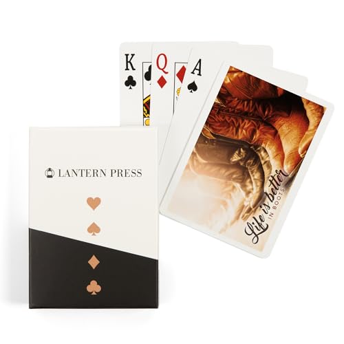 Lantern Press Baraja Poker 52 Cartas Adultos