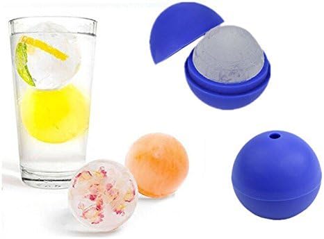Joyworker 2 Pack Silicone Mold Ice Cube Tray Ball Tray Whiskey Baking Chocolate Soap for Star Wars Lovers or Party Theme