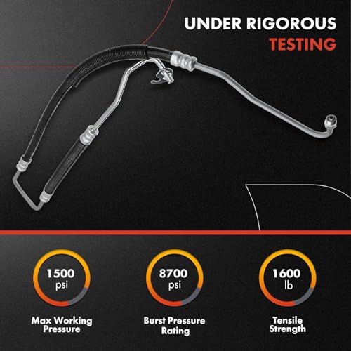 A-Premium Power Steering Pressure Hose Assembly, Pump to Rack/Gear by A-Premium - Used condition - Image 2