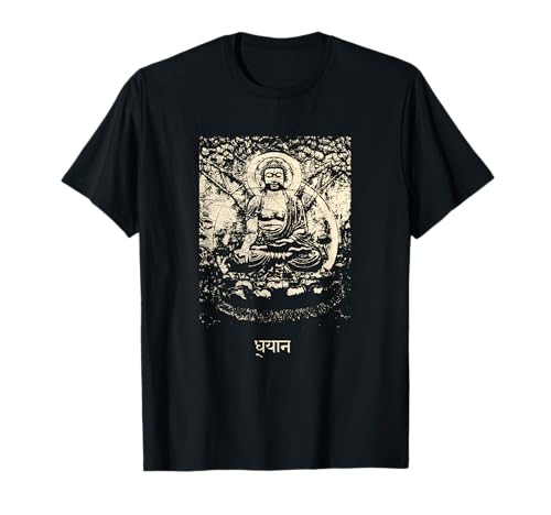 Buddhism Meditation - Buddha Om Dhyana Buddhist Zen T-Shirt...