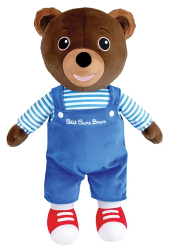 Peluche Petit Ours Brun 45 cm cadeau de naissance idéal fille et garçon