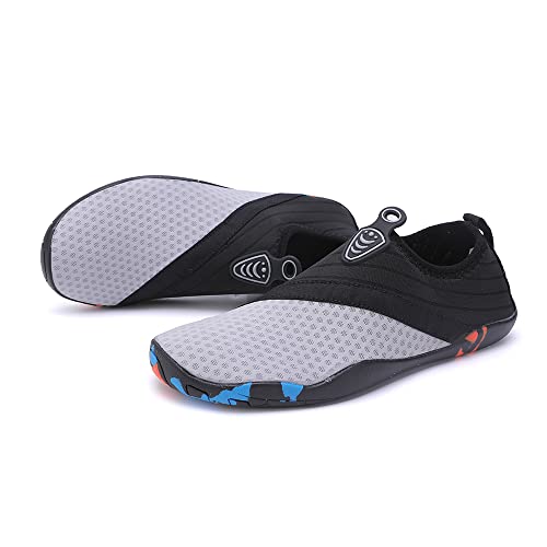 Image of Vsufim Quick-Dry Water Sports Barefoot Shoes Aqua Socks for Swim Beach Pool Surf Yoga for Women Men