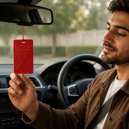 Image of AREON X Version Bubble Gum Hanging Best Car Air Freshener - Long Lasting Scent for Car or Home - Long Lasting, Fresh, Luxurious Scent - Pack of 3