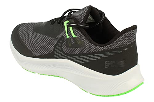 NIKE Quest 3 Shield Mens Running Trainers CQ8894 Sneakers Shoes (UK 9 US 10 EU 44, Black Obsidian Mist 010)2