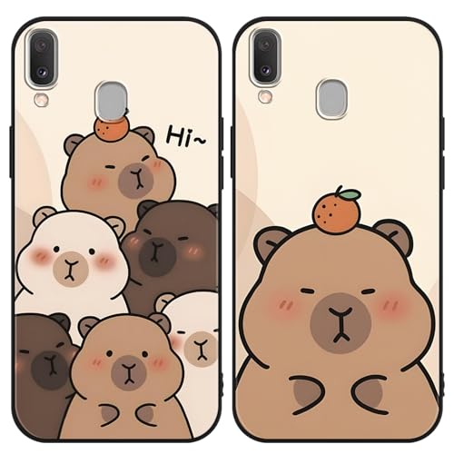 Coque Capybara Samsung A20e en gel silicone souple et résistant