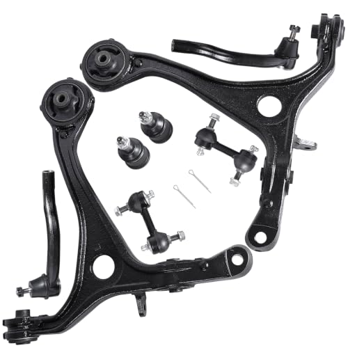 Image of KUIPERAUTO 8PCS Front Suspension Kit Lower Control Arms and Ball Joints Compatible With 2004-2008 Acura TSX, Compatible With 2003-2007 Honda Accord