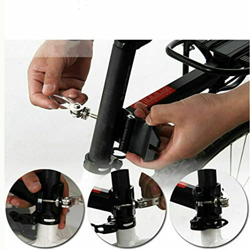 Aluminum Bicycle Cargo Rack, Rear Rack For Bicycle Fits Most Mountain Bikes And Road Bikes For Bike Luggage Rack (Black-B) #TOP4