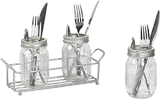 Mason Craft & More Glass Tableware Collection- Durable Stain Resistant Odor Resistant Vintage