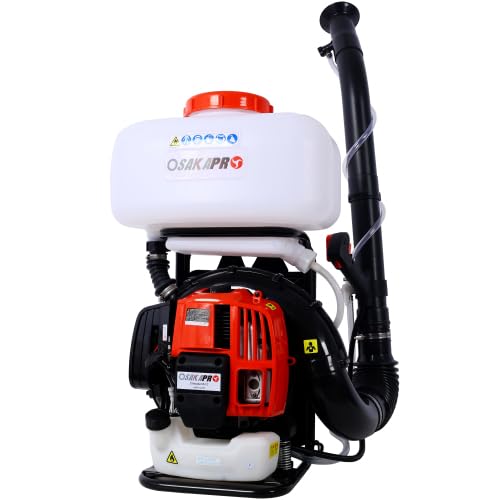 Donext 55.7cc Mosquito Fogger, Mister Duster, Mosquito Sprayer, Backpack Sprayer, Cold Fogger, Gasoline Powered Sprayer Blower Machine, 20L Tank, for Garden Spraying, EPA Compliant