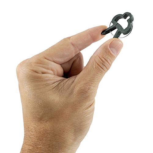 Happy Hydro Small Plant Clips for Supporting Your Garden - 100 Pack