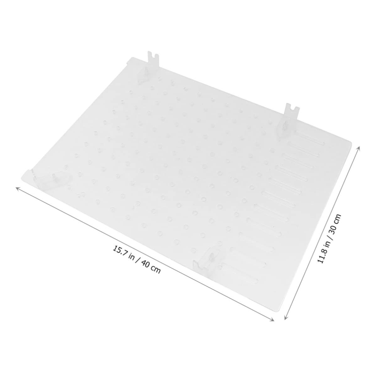 Yardwe Placa de segregación acrílica peceras acrilico petg Pets decoración del Tanque de Peces de Acuario Divisor de frituras de Pescado Placa de segregación de Pescado Acrílico Dividir