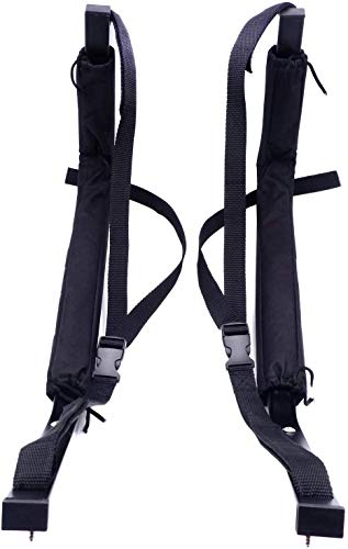 DrSportsUSA 2 Pairs Kayak Wall Hanger Heavy Duty Wall Mount Kayak Storage Racks Accessories for Kayaks Canoe and Stand up Paddle Boards