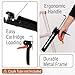 ADAK - Professional Caulking Gun, 10:1 Thrust Ratio, Caulking Gun No Drip, Hand Tool for Silicone & Sealant Application, Smooth Pressure Caulk Gun, Caulking Gun Tool
