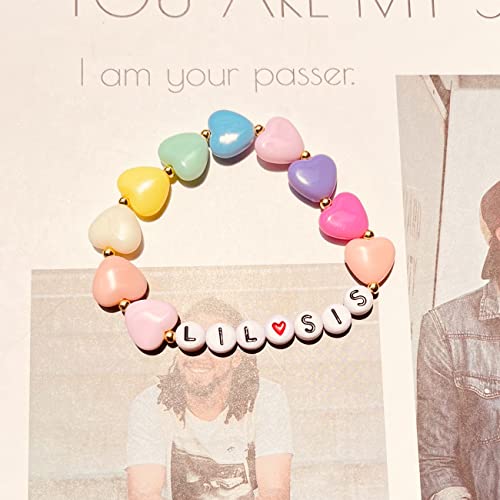 Image of Big Sister Gift - Big Sis Bracelet - Toddler Girls Jewelry - Sister Announcement