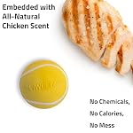 Playology Dog Toys | Squeaky Chew Ball for Large Dogs | Chicken Scented Jumbo Dog Ball | Bouncy Floating Chew Toys for Fetch - Image 4