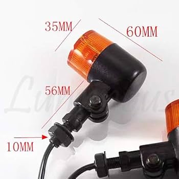 Amazon | ヨーロピアン メッキ ヨーロピ ウインカー オレンジレンズ 2