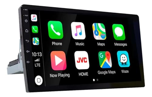 CENTRAL MULTIMÍDIA, MP5 2 DIN TELA DE VIDRO IPS 9' FULL TOUCH, FM, USB, SD, AUXILIAR, BLUETOOTH, ESPELHA ANDROID E IOS COM CARPLAY E ANDROID AUTO, CONECTIVIDADE COM OU SEM FIO