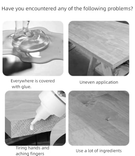 Image of Wooden Surface Finish Applicator | Edge Banding Glue Applicator Wood Surface Finish Applicator for Furniture, Cabinet, Wardrobe, 2 Pcs, Green