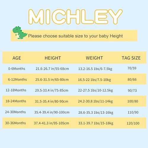 MICHLEY Unisex Baby Animal Costume Winter Autumn Hooded Romper Halloween Cosplay Jumpsuit Outfits4