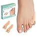 Produktbild Welnove Tailor's Bunion Corrector Pads - 8 Pack Pinky Toe Protector, Bunion Cushion with Separator for Women Men, Gel Bunion Shield for Foot Pain Relief, Beige(Shield Spacers)