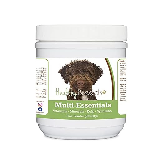 Healthy Breeds Lagotti Romagnoli Multi-Essentials Powder for Dogs - an Ideal Supplement of Vitamins, Minerals & Antioxidants for Your Dog - 8 oz