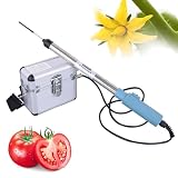 Polinizador eléctrico de tomate, herramienta de polinización de invernadero, 4800 RPM, batería de hombro, para pepino, pimienta, fresa