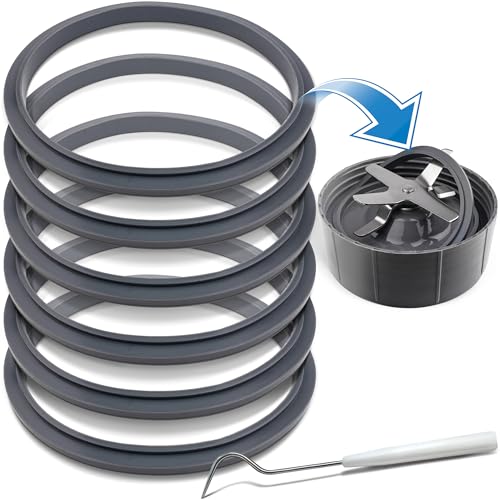 Juegos de 6 anillos de sello para licuadora Nutribullet miniatura 2