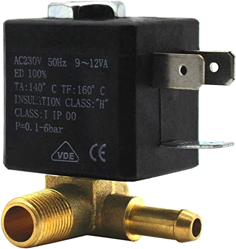 Électrovanne 2/2 Voies AC 230V laiton pour vapeur et eau