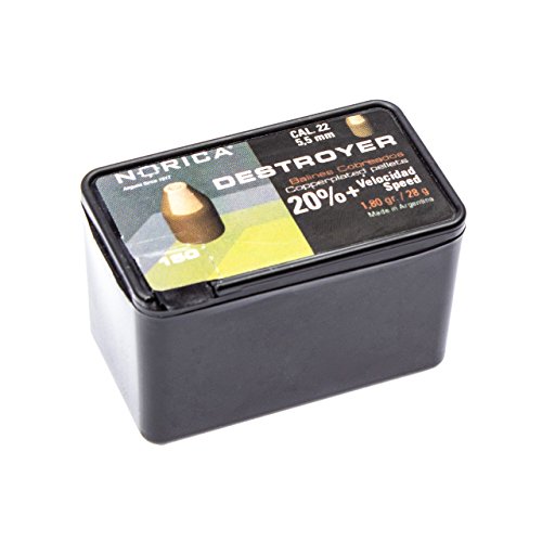 Norica Destroyer Spitzkopf-Diabolos - 5,5mm verkupfert - 150 STK