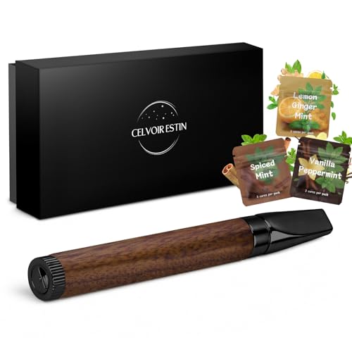 CelvoirEstin Wooden Handheld Breathing Stick for Anxiety Relief