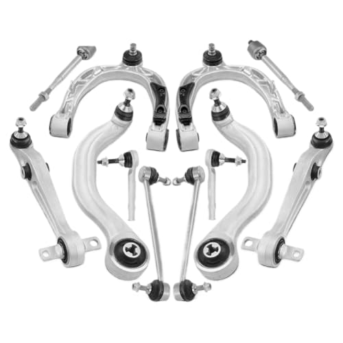 Kit de brazo de control superior e inferior, piezas del sistema de suspensión de 12 Uds., 104434100C 104435900A 104483100F, Compatible con el modelo 3 TSLTJ2