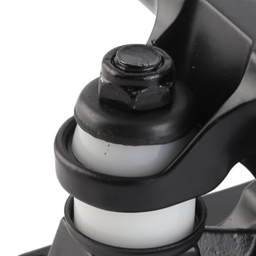 Cyrank 2 Pieces Skateboard Trucks, 3.25inch Wheels Skateboard Bearings Combo Longboard Accessory for Hardware Combo Starter Kit