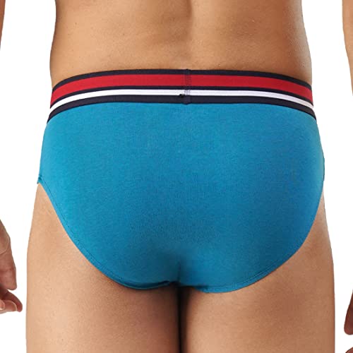 Image of U.S. Polo ASSN. Men's I006 Elasticized Waist Pure Cotton Underwear Briefs - Pack of 2