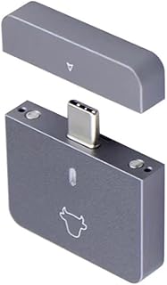 M.2 NVMe SSD Enclosure Aluminum Tool-Free Adapter,10Gbps USB3.2 Reader,for M.2 NVMe M-Key 2230 SSD, New 2230 Plug and Play M.2 Hard Drive Case,Support UASP, Plug and Play