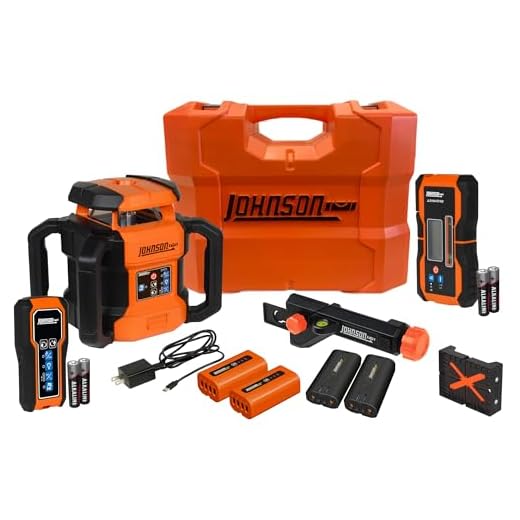 Self-Leveling Dual Slope Rotary Laser Kit