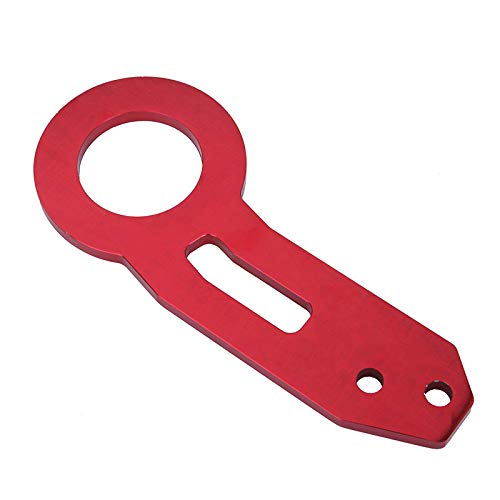 Yorten Gancho de reboque traseiro para reboque de carro universal anel vermelho