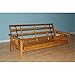 Kodiak Furniture Monterey Futon Frame with Butternut Finish, Full,