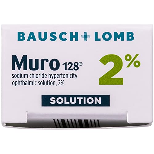 muro 128 eye drops temporary relief of corneal edema eye care sodium chloride hypertonicity ophthalmic solution 2 05 fl oz