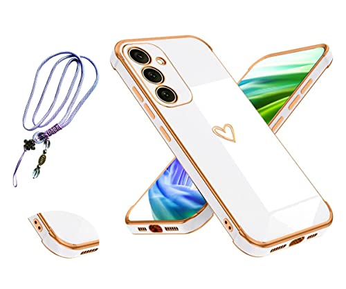 MacroHu 1x Cover con Cordino per Samsung Galaxy