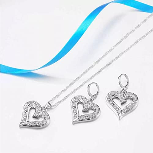 Ensemble de bijoux collier boucles d'oreilles pour style quotidien - 4